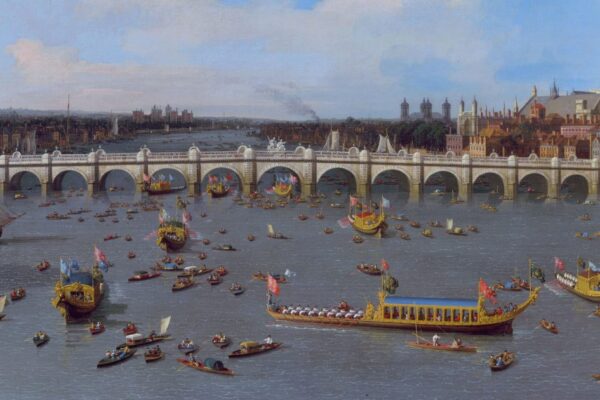 canaletto westminster bridge with the lord mayors procession on the thames google art projectfxd
