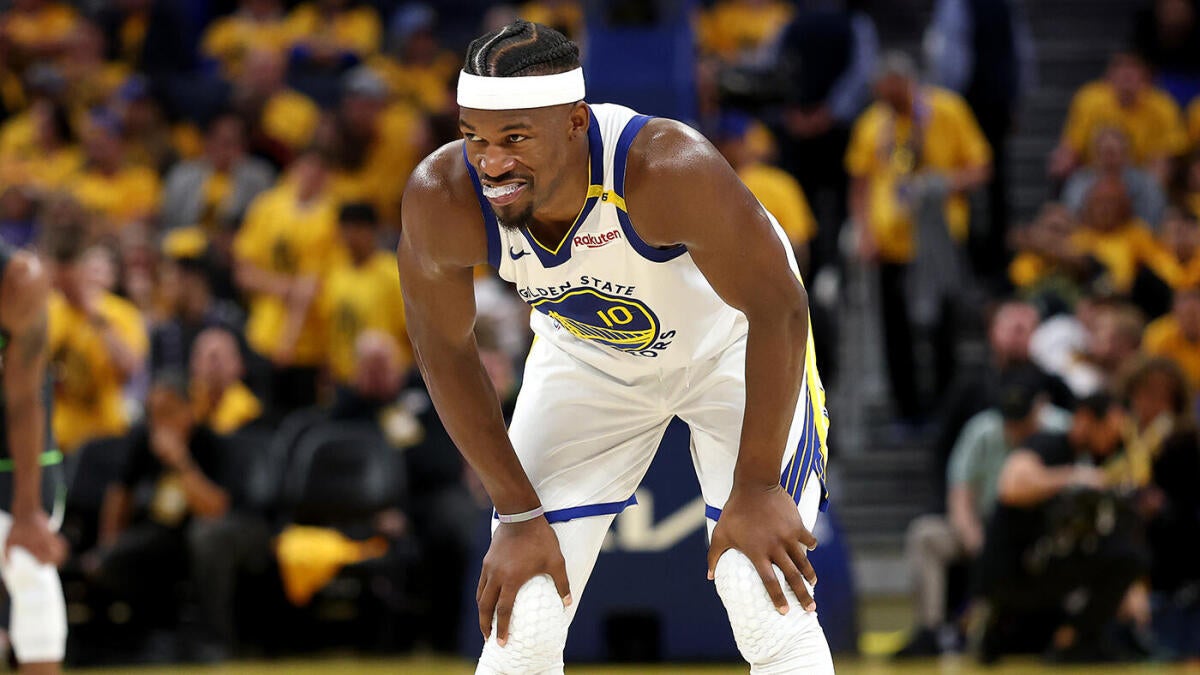 Warriors waste huge Jimmy Butler effort and their best shot to steal a win without Steph Curry 1 051025 jimmybutlertired