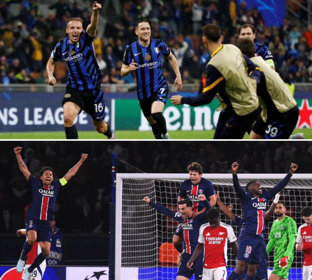 PSG and Inter to Offer Intriguing Champions League Final Clash | Football news at 1000Goals.com: Football Betting, Highlights, and More 1 PSGInter3