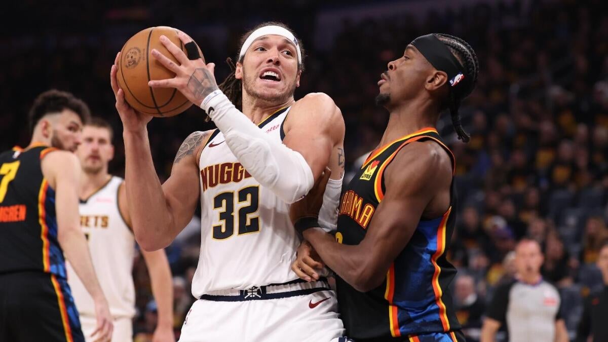 Thunder vs. Nuggets odds, prediction, start time: 2025 NBA playoff picks, Game 3 best bets by proven model 1 aaron gordon shai gilgeous alexander getty images