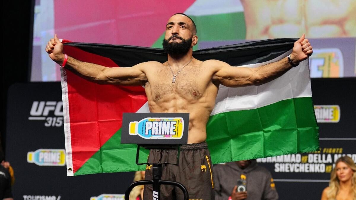 UFC 315 odds, lines, predictions, start time: Muhammad vs. Della Maddalena picks from proven MMA expert 1 belal muhammad ufc getty images