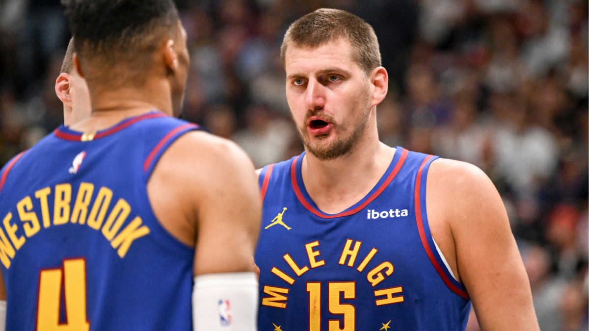 2025 NBA playoffs schedule: Games today, times, complete bracket for second-round series 1 jokic getty 5