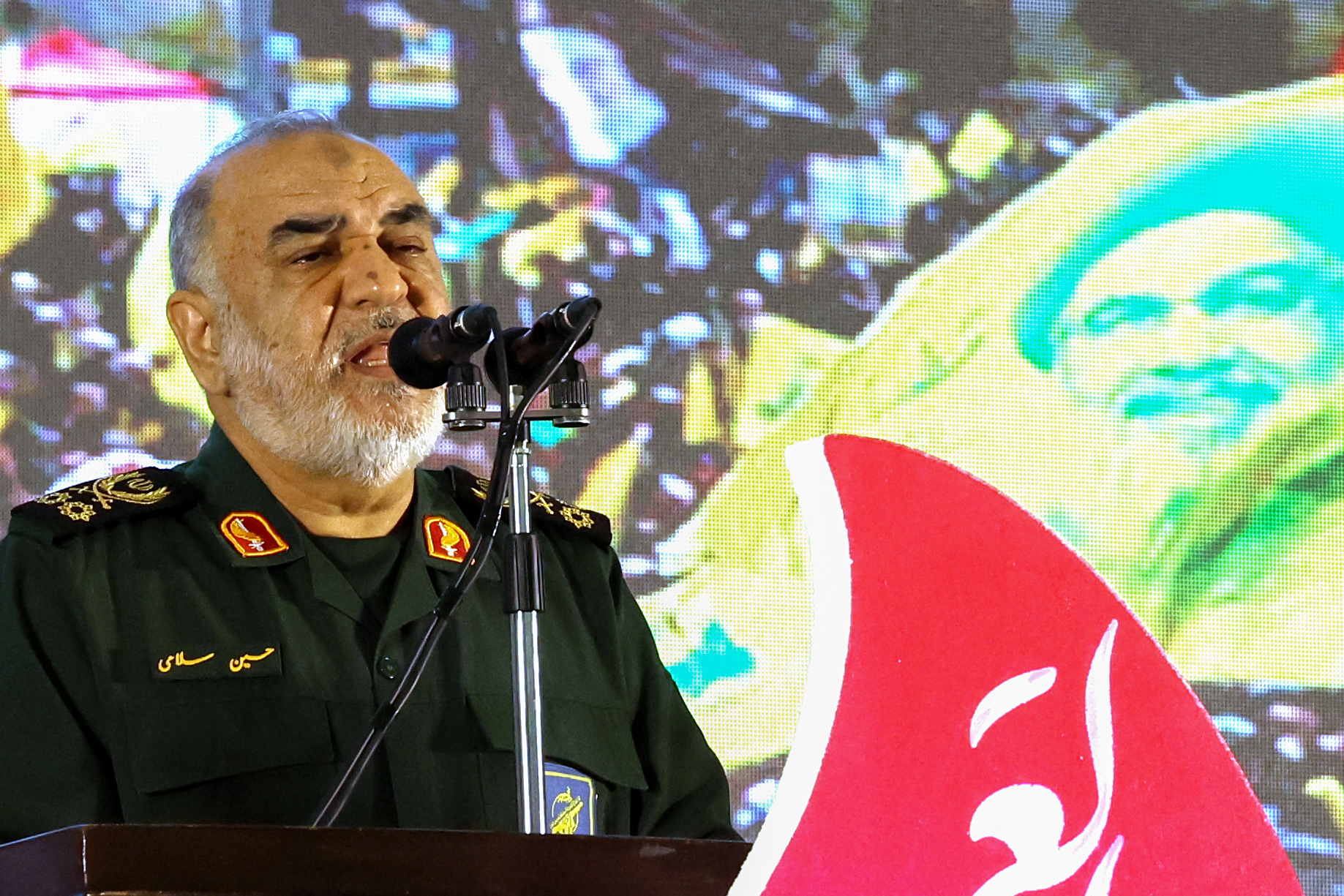 Iran Sends Stark Warning to US: "Gates of Hell" 1 major general hossein salami iran