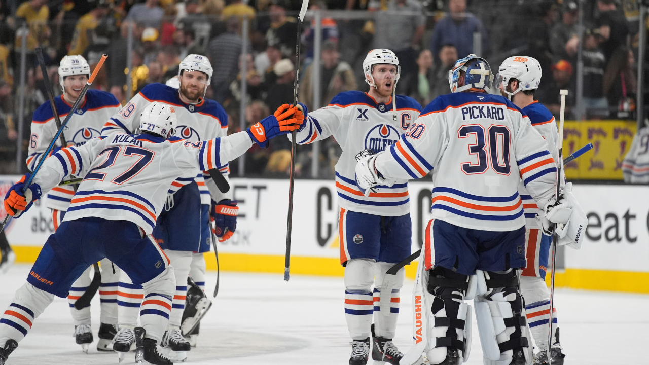 Oilers rely on old and new heroes to steal Game 2 against Golden Knights 1 oilers 3