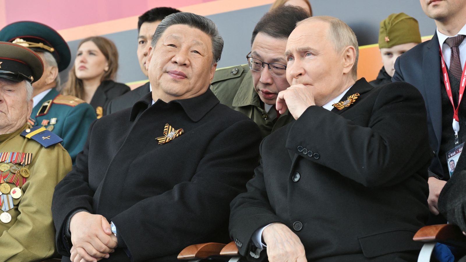 Russia's Victory Day parade felt more like a celebration of war than peace | World News 1 skynews xi jinping putin russia 6911053