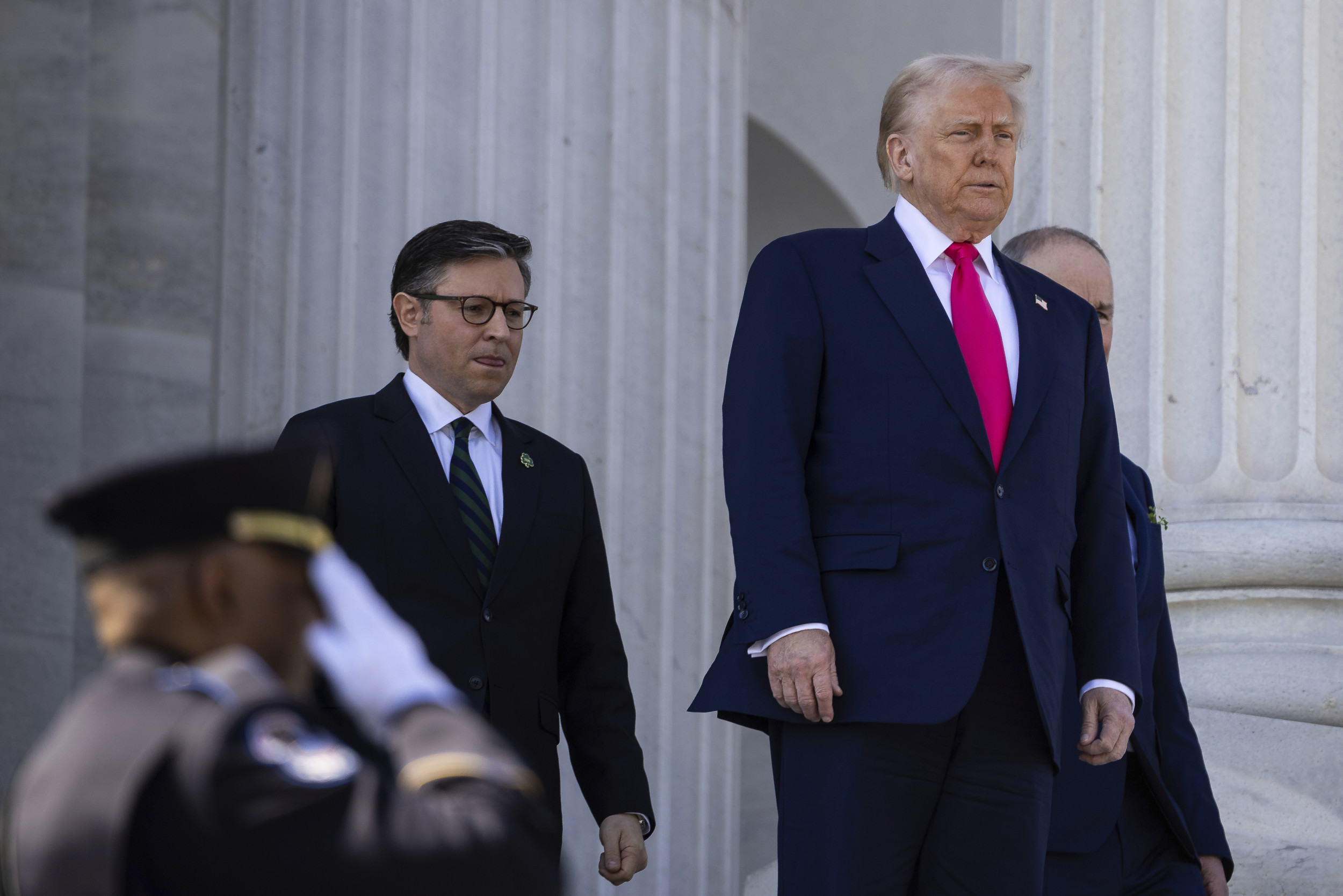 Trump Floats Creating New Tax Bracket for Wealthiest Americans: Reports 1 trump mike johnson