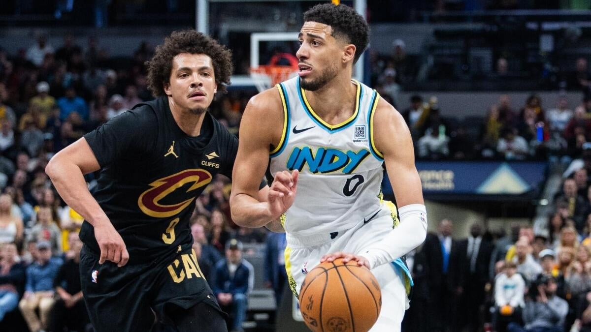 Cavaliers vs. Pacers odds, prediction, time: 2025 NBA playoff picks, Game 3 best bets from proven model 1 tyrese haliburton pacers imagn