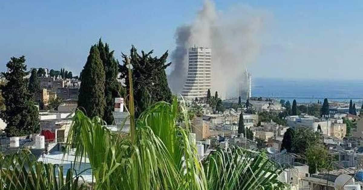 طهران توجه ضربات صاروخية متفرقة على إسرائيل