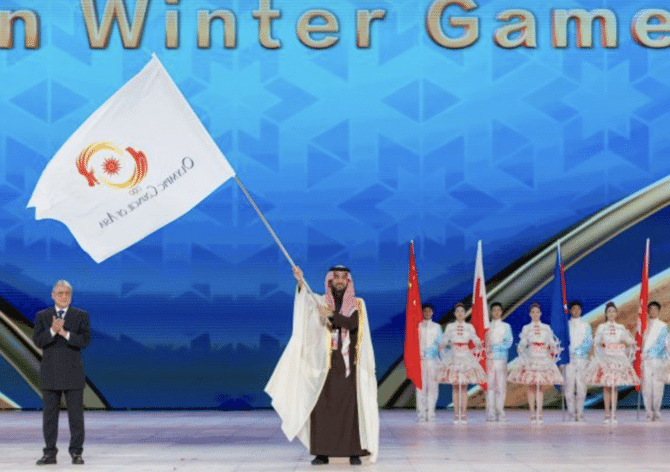 Saudi Arabia Receives OCA Flag, Gears Up for NEOM 2029 Asian Winter Games