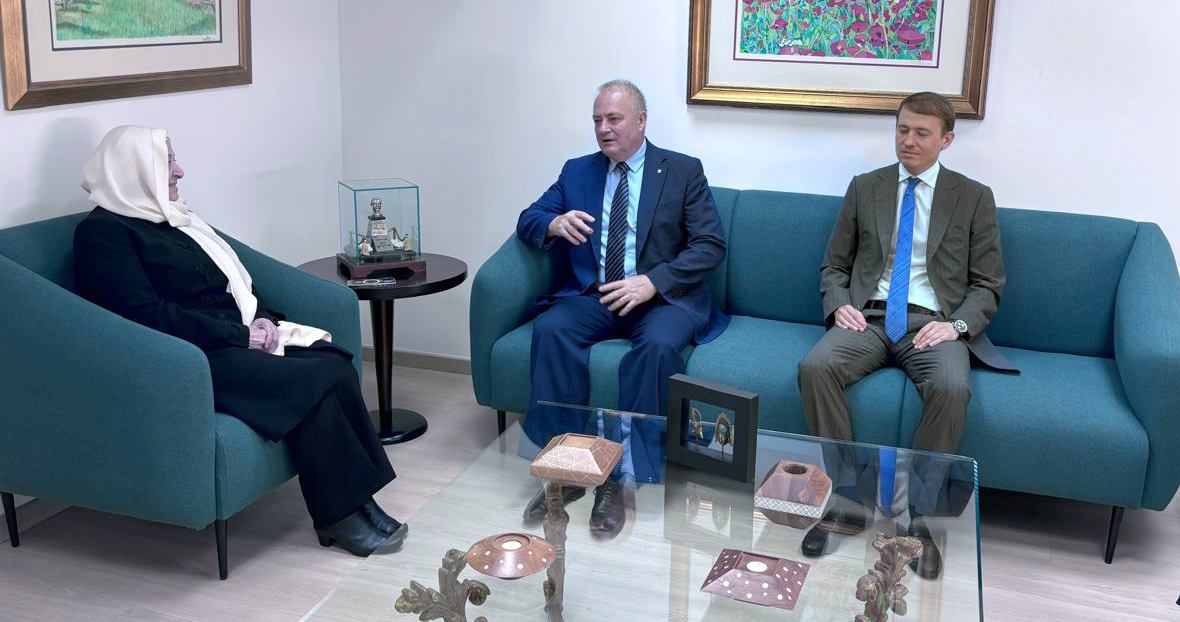 بهية الحريري استقبلت روداكوف – جريدة الشرق اللبنانية الإلكترونيّة